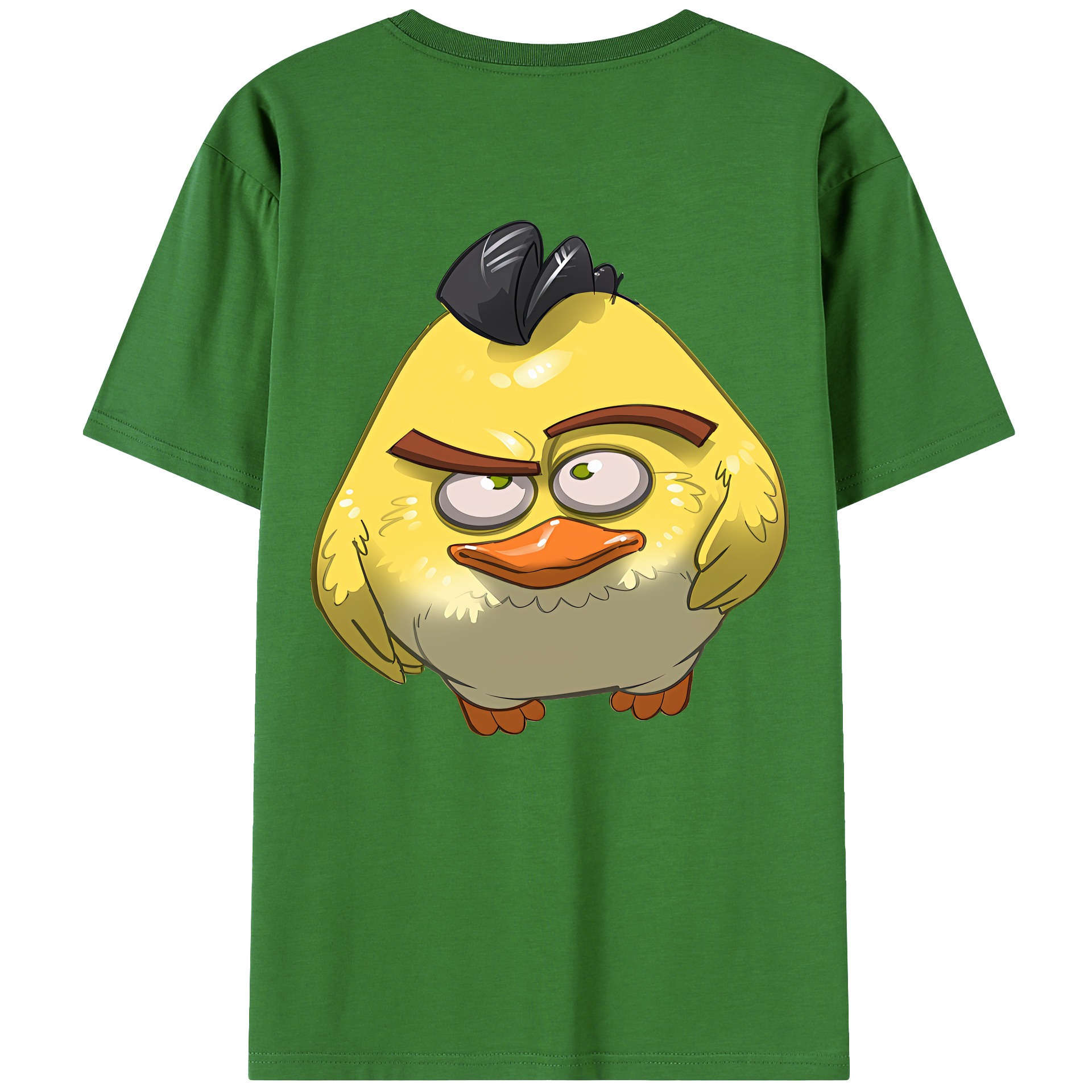 （画像用） Angry Birds アングリーバード レディース半袖Tシャツ(バックプリント)